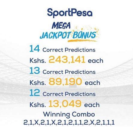 Sportpesa Mega Jackpot Predictions from Venas News for this we.